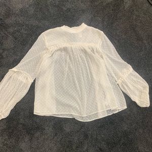 Blouse sheer